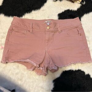 Refuge dusty pink shorts